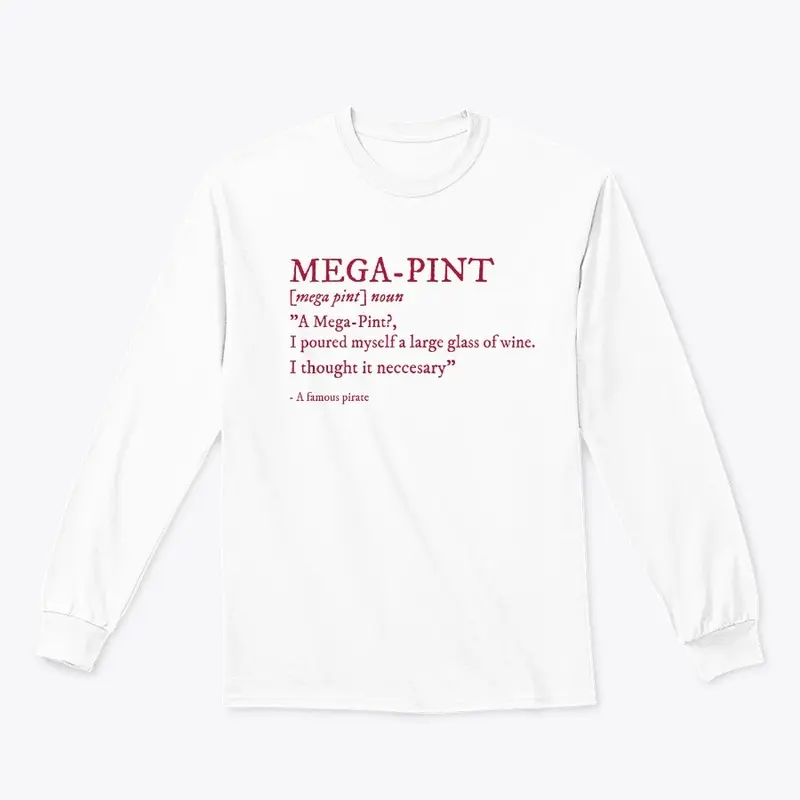 MEGA-PINT DEFINED SLAPPERUNI (Wine-Font)